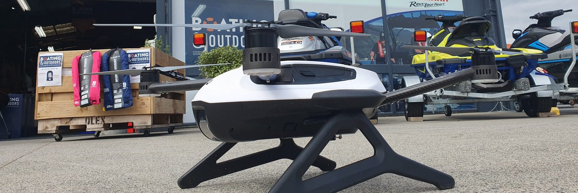 The Smart Fishing Drone - Trev Terry Marine Lake Taupo